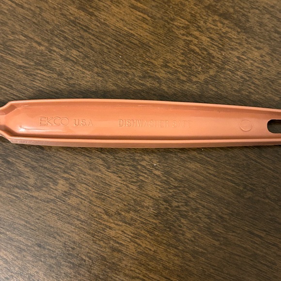 VINTAGE ECKO 11" PLASTIC SERVING SPOON ~ USA! - Picture 5 of 5